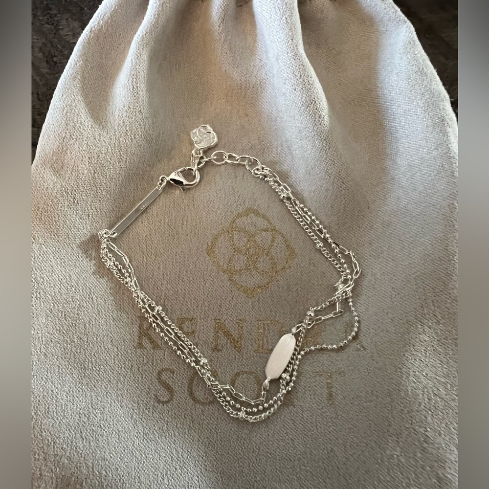 Kendra Scott fern multi strand bracelet